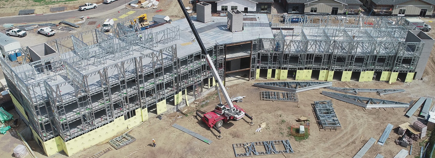 Steel trusses, joists, and frames for construction projects