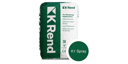 K Rend K1 Spray for smooth render application
