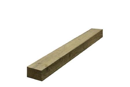 47mm x 200mm C24 regularised treated timber plank for structural construction