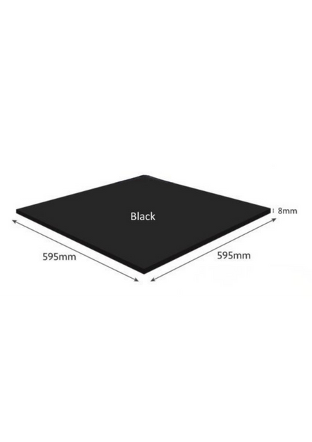 Cleancare Black v2 ceiling tile surface finish close-up