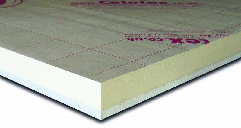 Celotex PL4000 PIR Insulated Plasterboard 12.5mm + 1200mm x 2400mm - All Sizes
