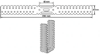 GL9 Gyplyner Fixing Bracket for wall fixing