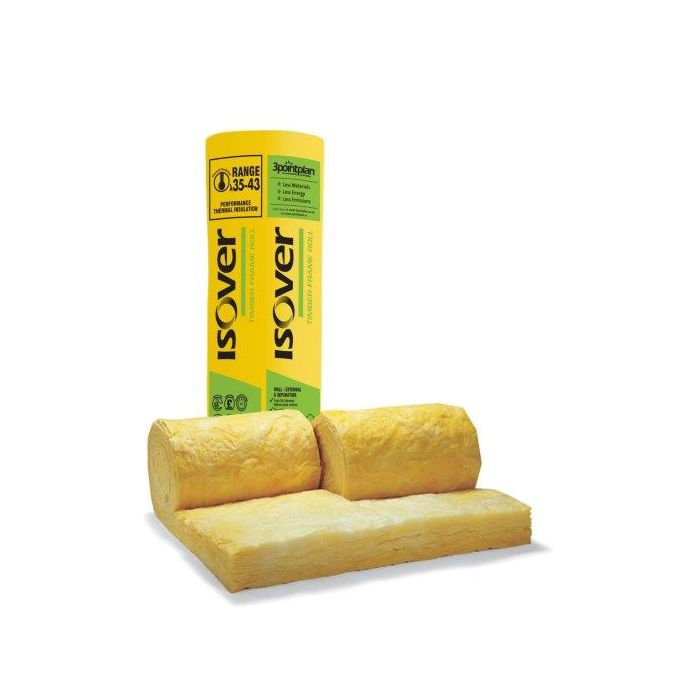 Isover Spacesaver Roll for loft thermal insulation