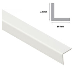 Plastic Angle Bead 2.5m (White/Ivory)* - All Sizes (Box of 50)